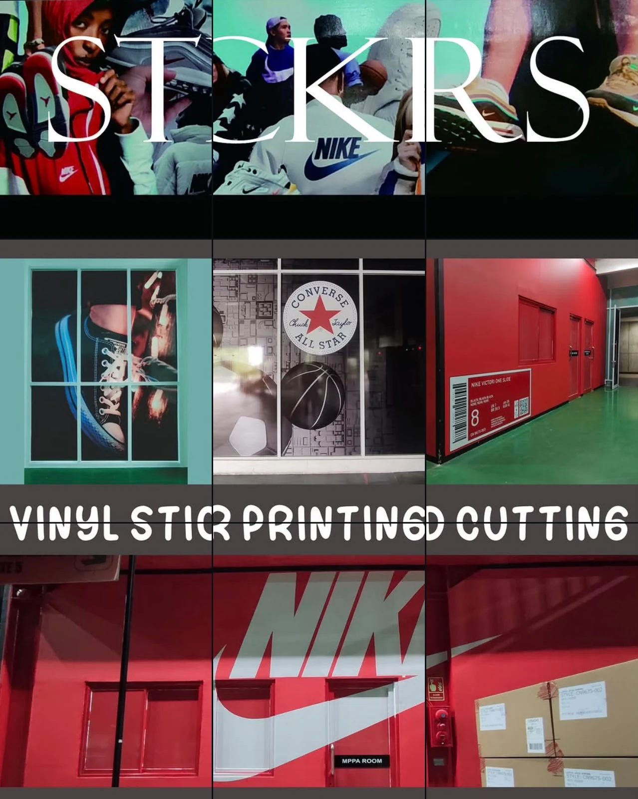 Vinyl Sticker Printing & Cutting