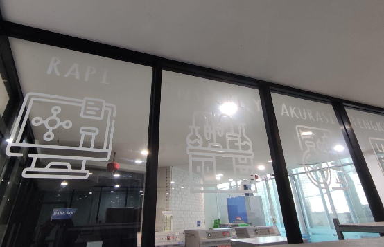 Stiker Kaca Visual Management