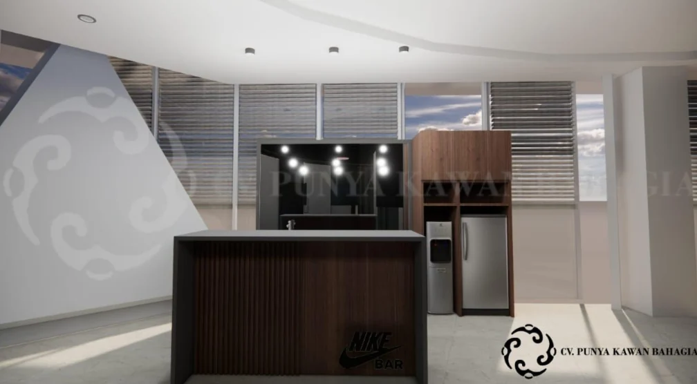 Visualisasi Interior — Nike Bar