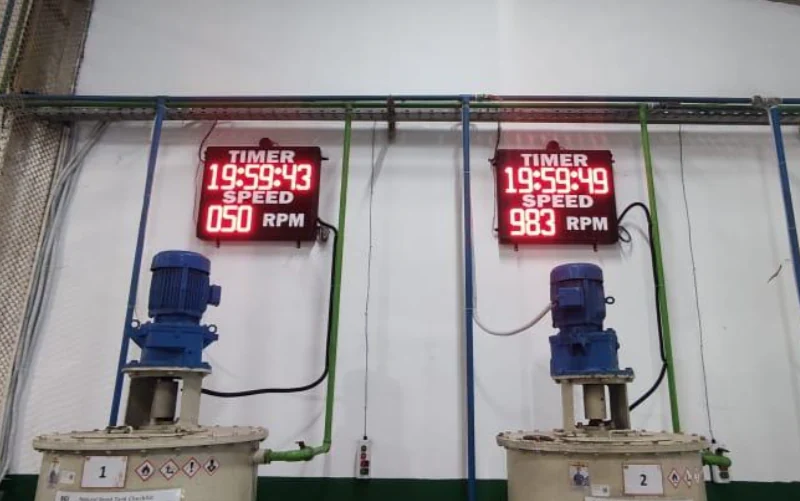 Digital Timer & RPM Monitoring